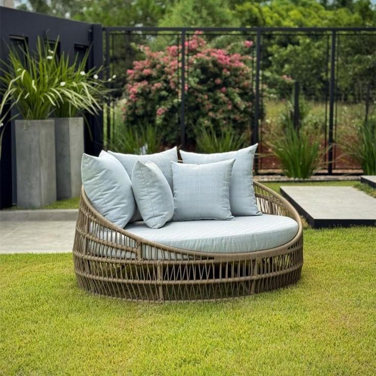 Chaise Íris em corda náutica